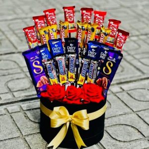 Chocolates bouquet box 01
